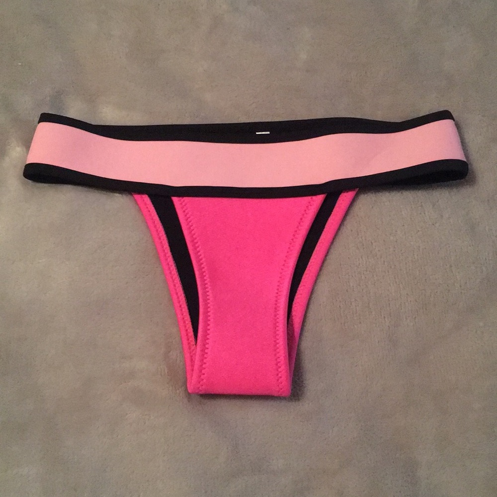 Neoprene Cheeky Bikini Bottom